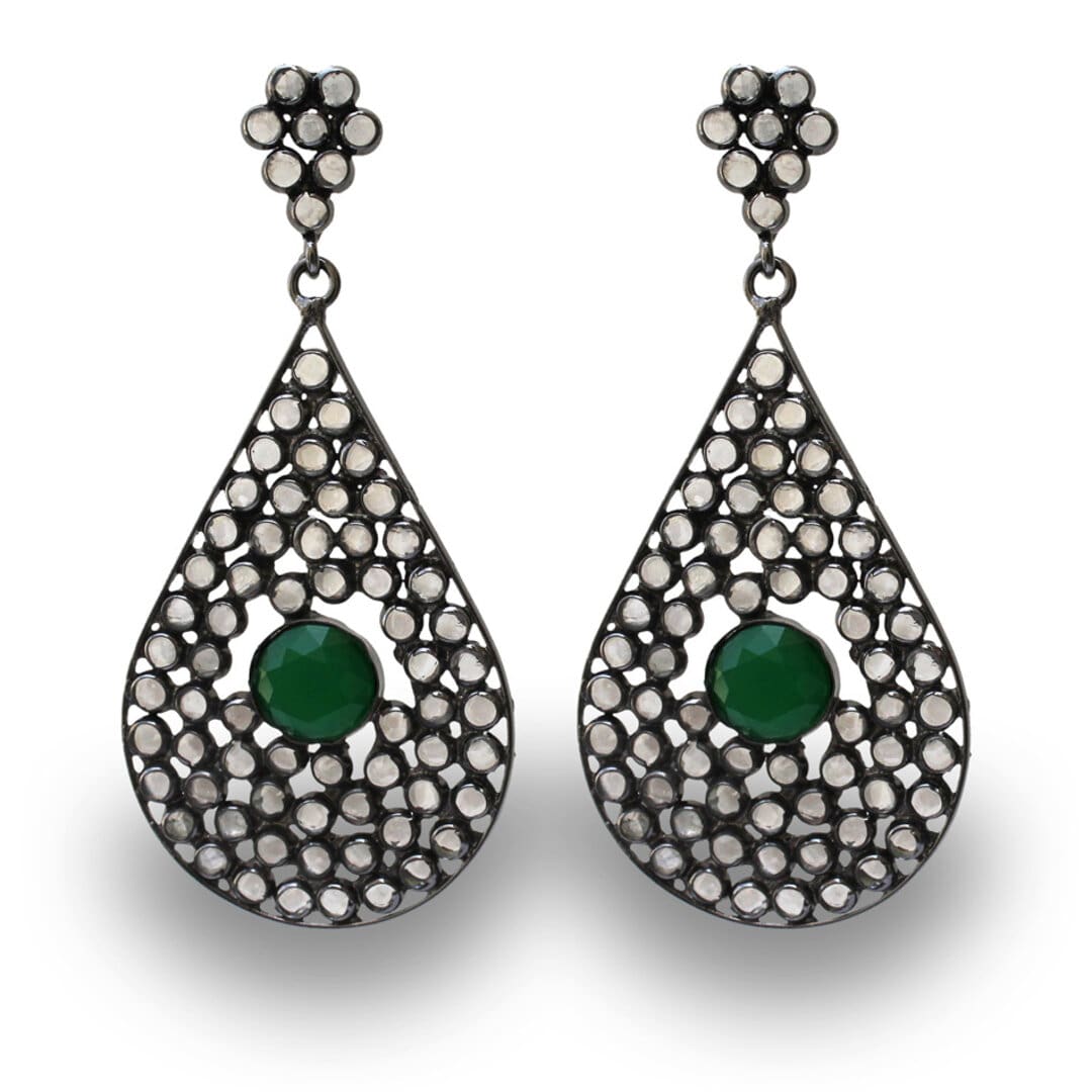 CONTEMPORARY VICTORIAN DESIGN EARRING JEWELRY ER-1070